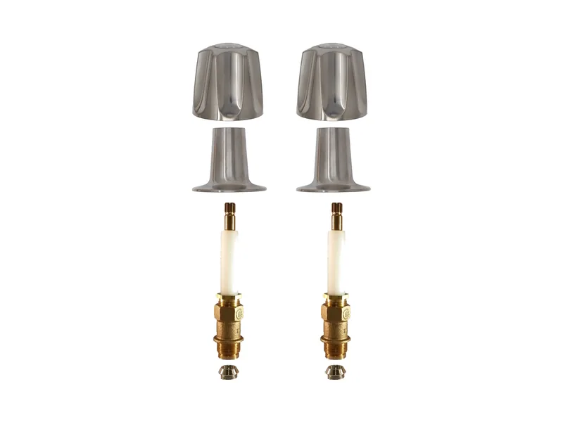 2-Valve Rebuild Kit for Pfister, Knob Handles with 421601 Stems (PP102-BN)