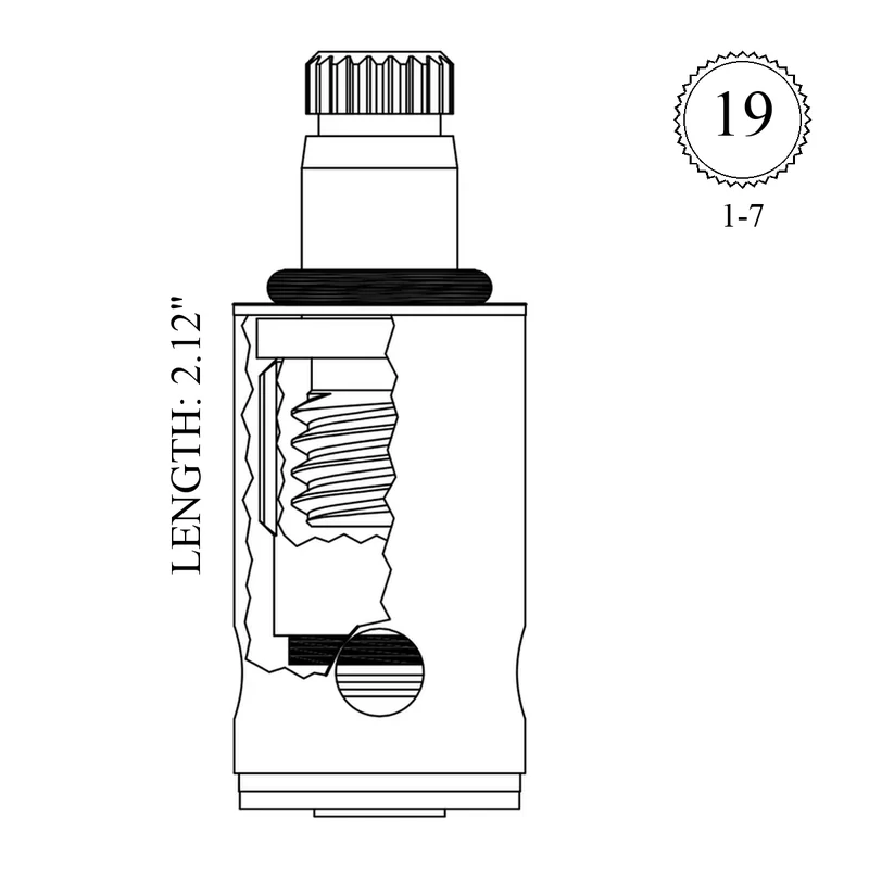 Kohler 20656 Replacement Stem Unit