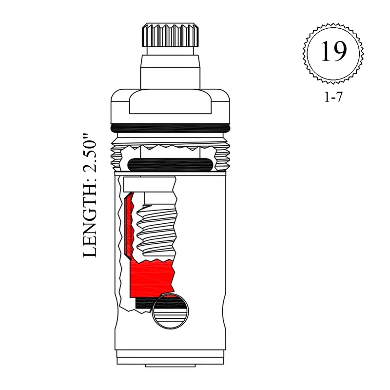 Kohler 34320 Replacement Stem Unit