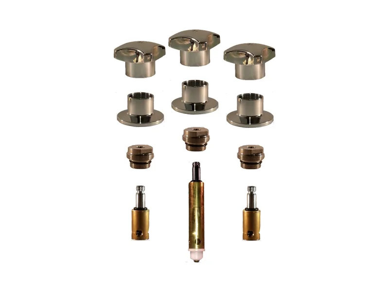 3-Valve Rebuild Kit for Kohler, Cross Handles with LF460052-B Stems (KO133-B)