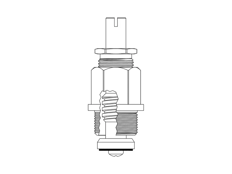 Central Brass 401611 Replacement Stem Unit