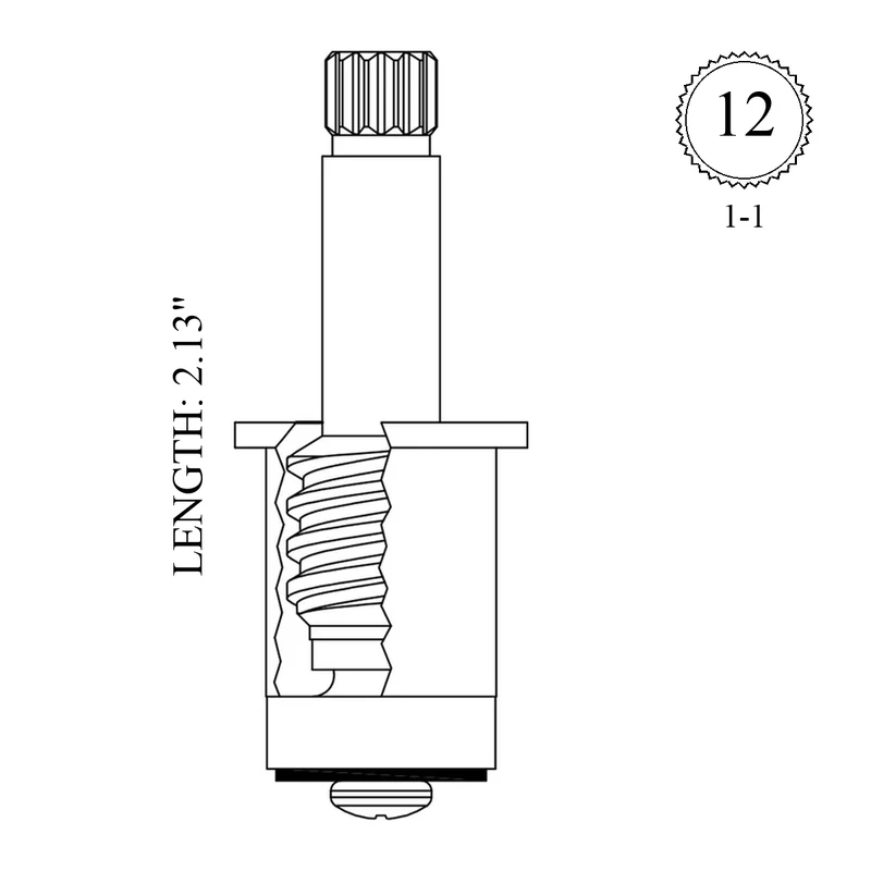 Crane FB197 Replacement Stem Unit