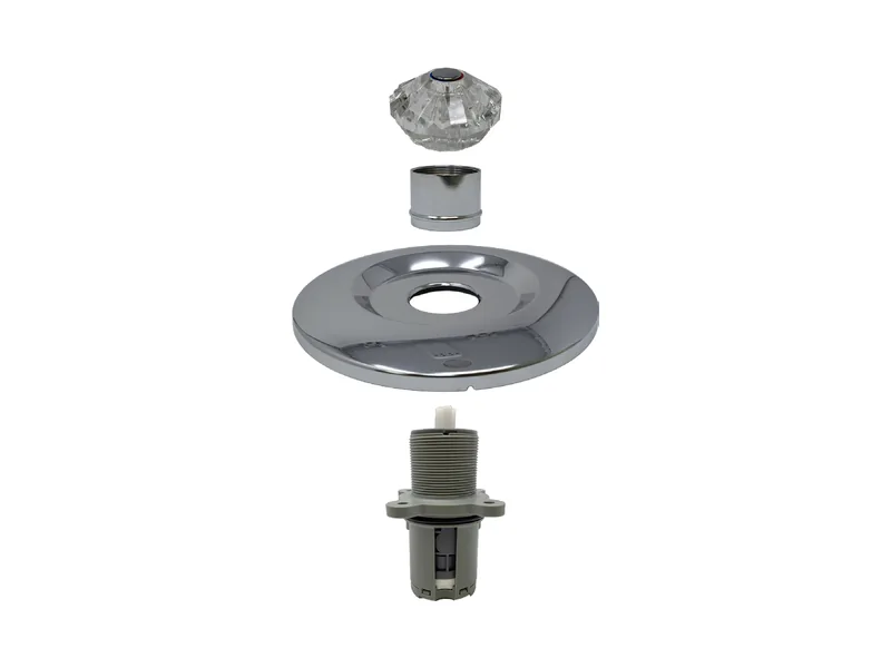 Single Valve Rebuild Kit for Pfister, Acrylic Handles with PP11698 Cartridge