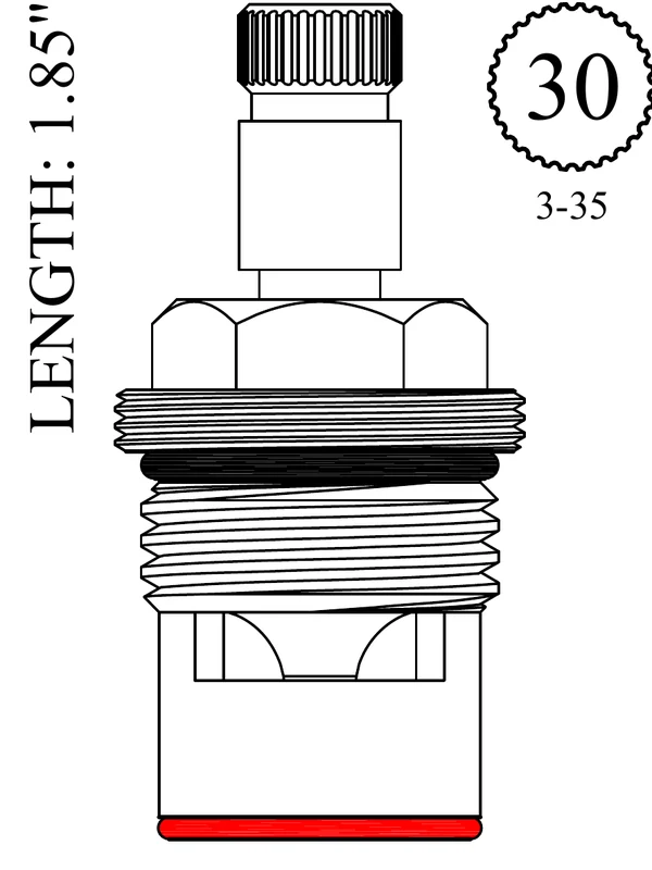 LF456481 Replacement Ceramic Disc Unit