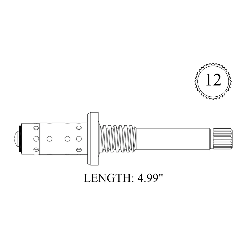 Acorn 2450-103-199 Replacement Stem Only