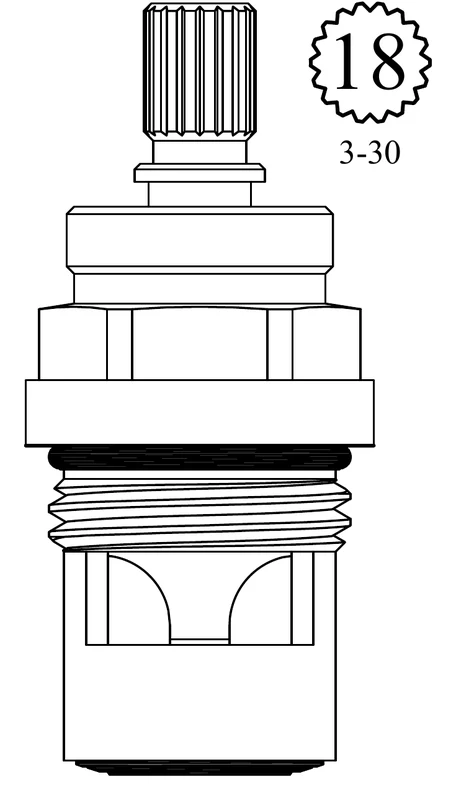 Elkay LF459181 Replacement Ceramic Disc Unit