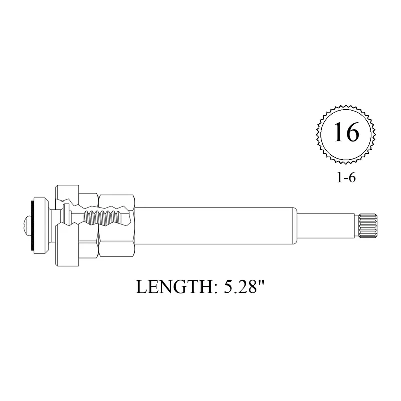 Central Brass 416931 Replacement Stem Unit
