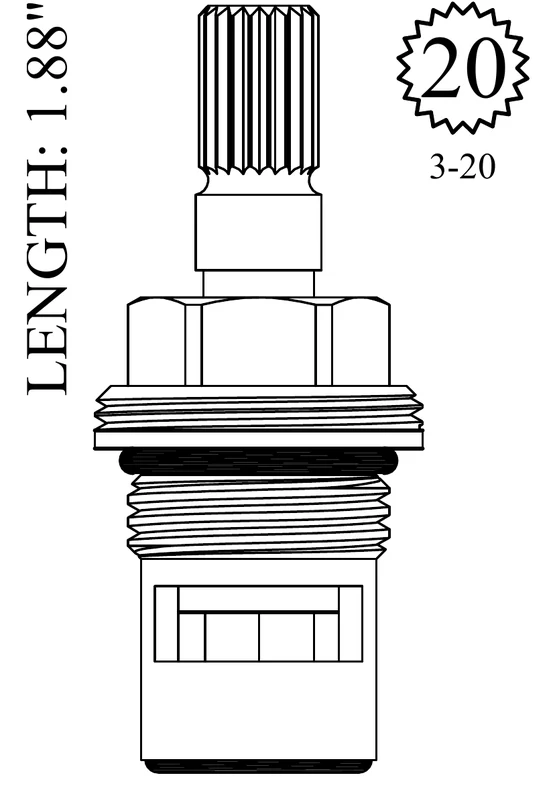Kohler 1071965 Replacement Ceramic Disc Unit