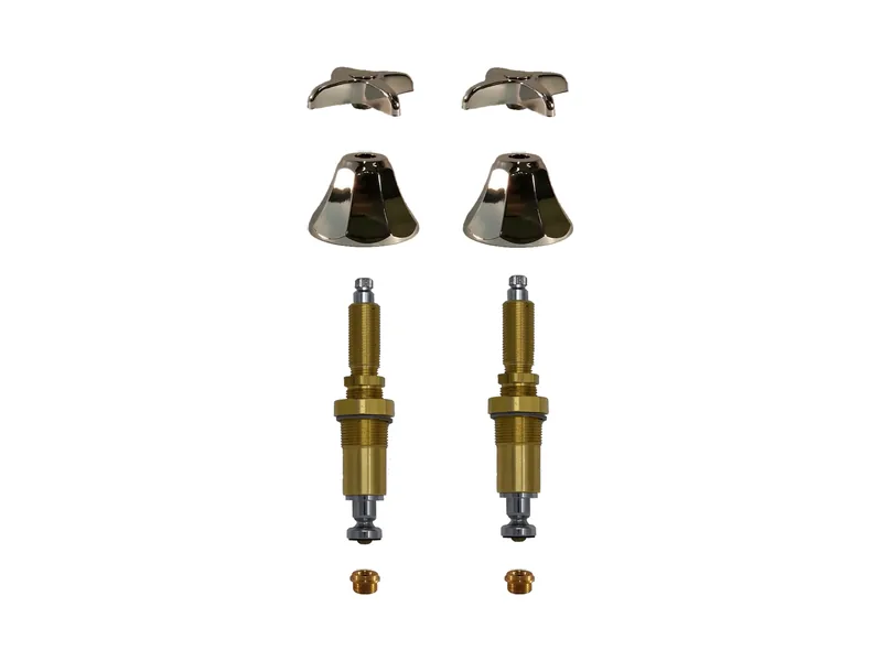 2-Valve Rebuild Kit for Crane, Cross Handles with 215911 Stems