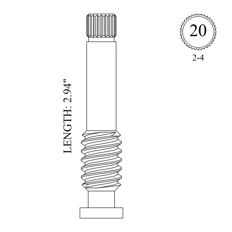 Speakman 03-0278 Replacement Stem Only