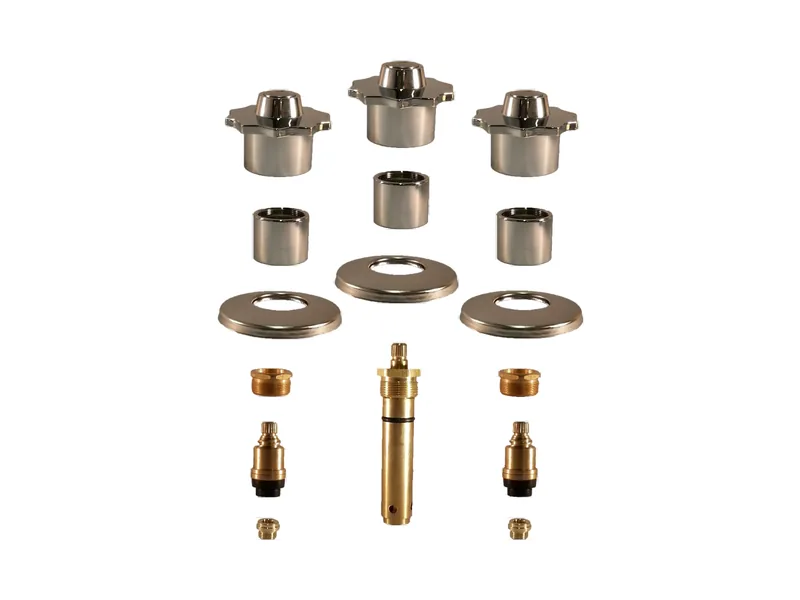 3-Valve Rebuild Kit for American Standard, Knob Handles with LF453021 Stems (AS103)