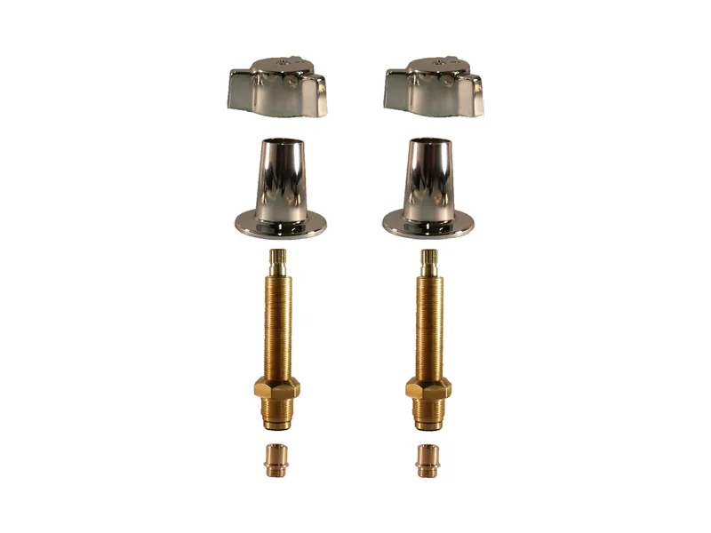 2-Valve Rebuild Kit for Royal Brass, Cross Handles with 403621 Stems