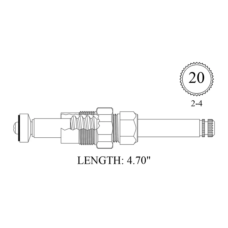 Speakman LF475121 Replacement Stem Unit