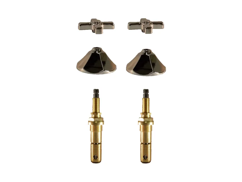 2-Valve Rebuild Kit for American Standard, Cross Handles with 418031 Stems