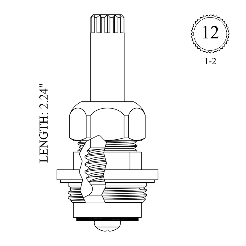Nibco 191041 Replacement Stem Unit