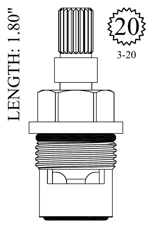 RP-BA38HOT Replacement Ceramic Disc Unit