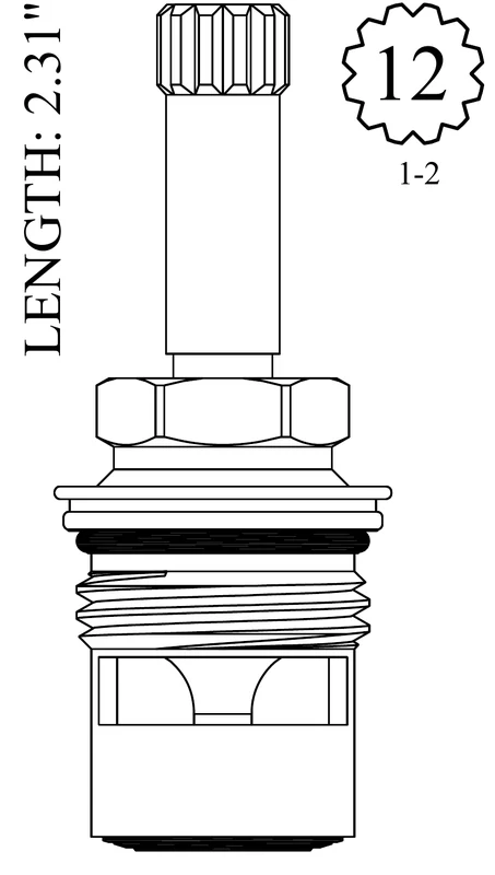 LF462551 Replacement Ceramic Disc Unit