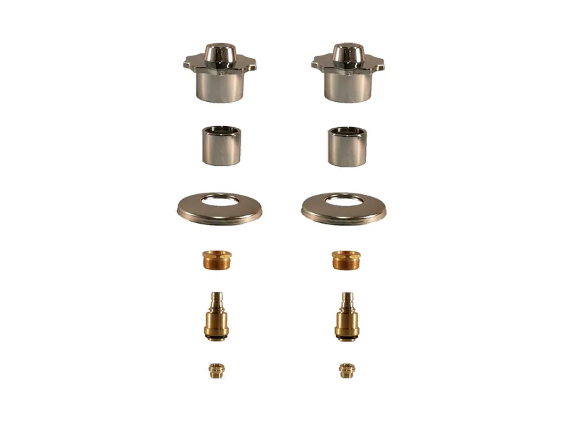 2-Valve Rebuild Kit for American Standard, Knob Handles with LF453091 Stems