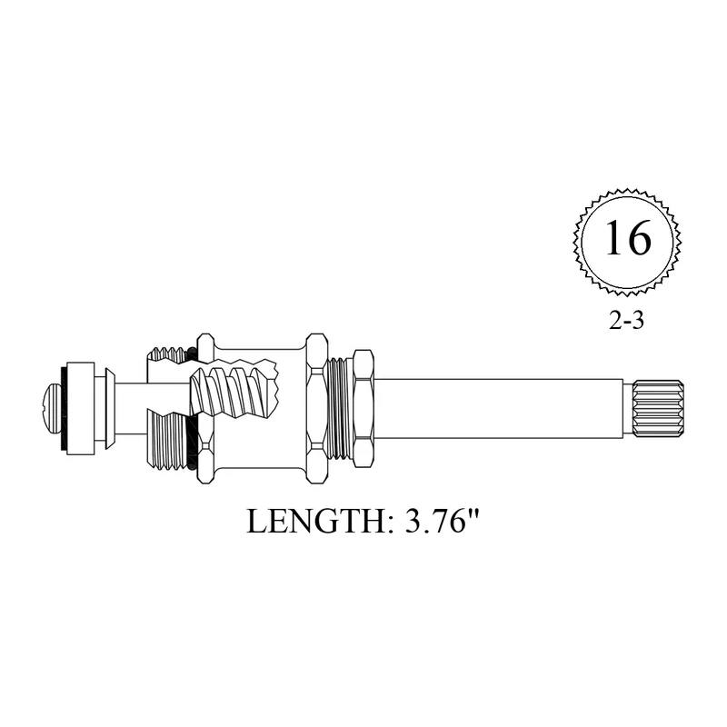 Sayco 403031 Replacement Stem Unit