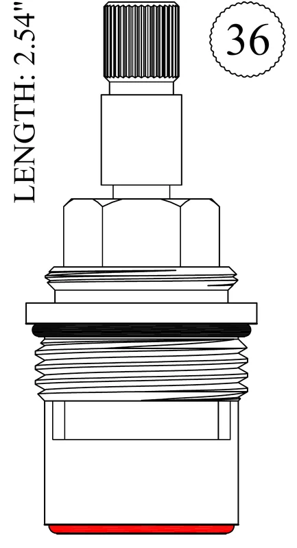Sign of the Crab 401481 Replacement Ceramic Disc Unit