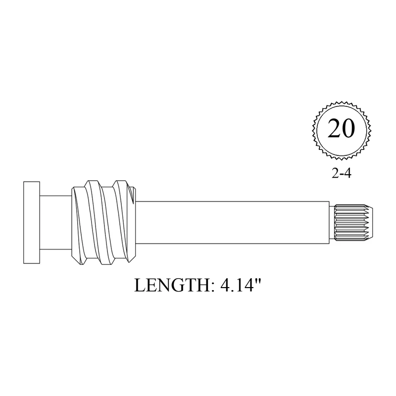 Speakman 03-0304 Replacement Stem Only