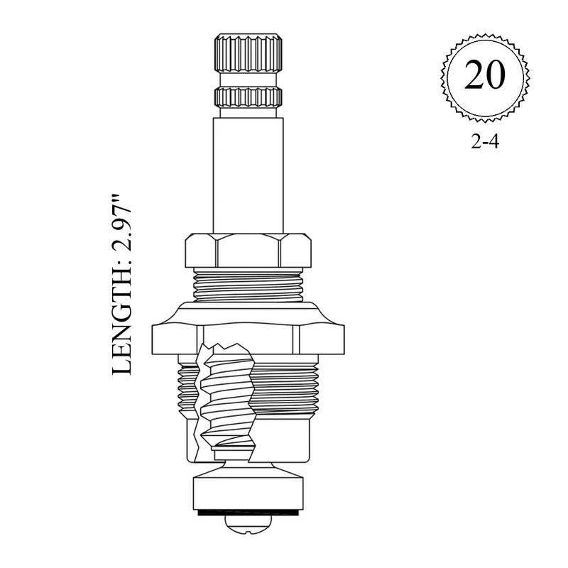 Speakman G03-0285 Replacement Stem Unit