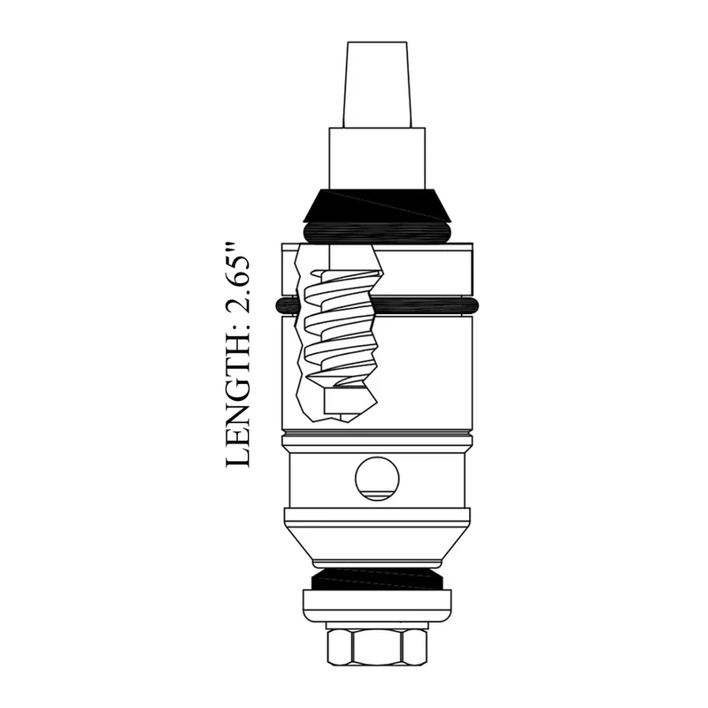 Chicago Faucets 1-099-245JKABNF Replacement Stem Unit