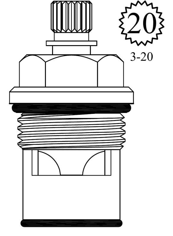 LF451261 Replacement Ceramic Disc Unit