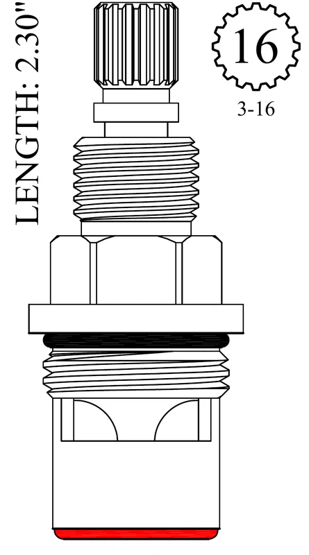 LF462641 Replacement Ceramic Disc Unit