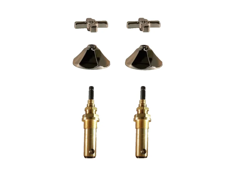 2-Valve Rebuild Kit for American Standard, Cross Handles with 424601 Stems