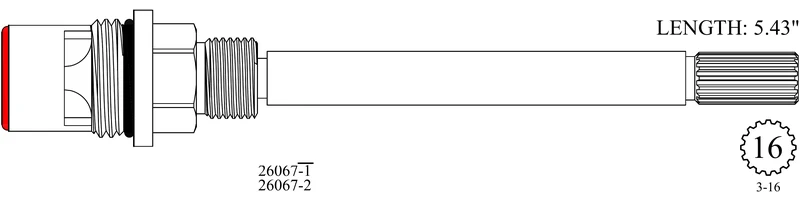 26067-1 Replacement Ceramic Disc Unit