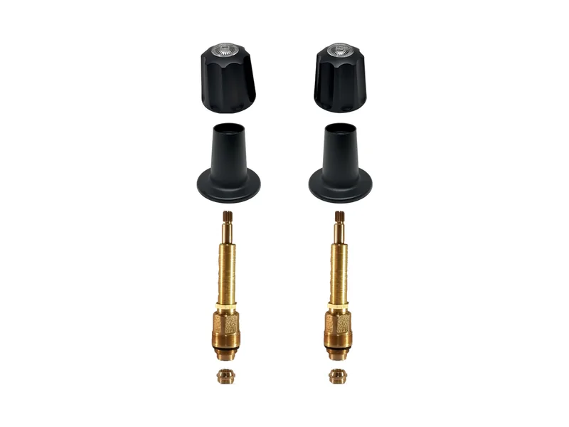 2-Valve Rebuild Kit for Gerber, Knob Handles with 413301 Stems (GE102-MB)