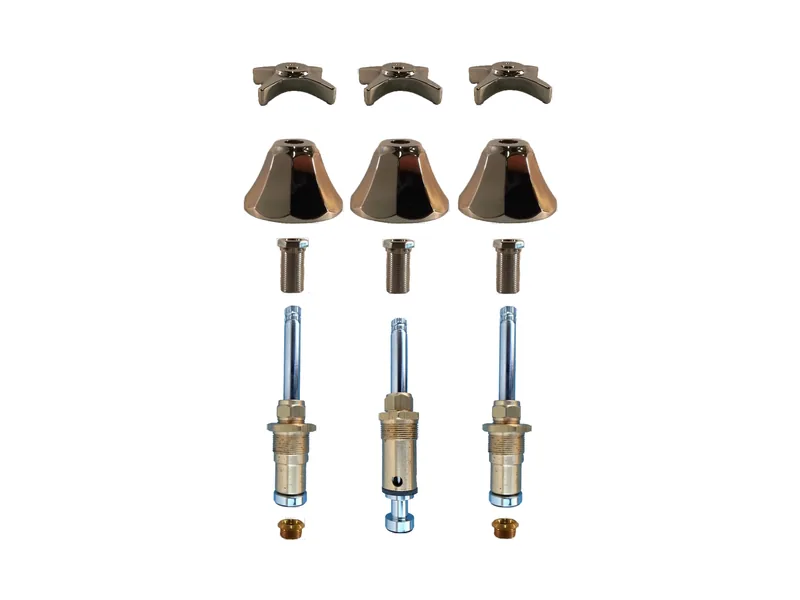 3-Valve Rebuild Kit for Speakman, Cross Handles with 414301 Stems (SP103)