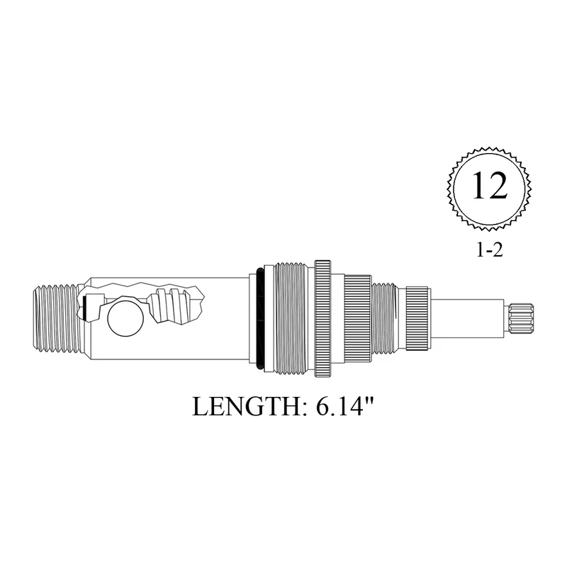 Mueller 422751 Replacement Stem Unit