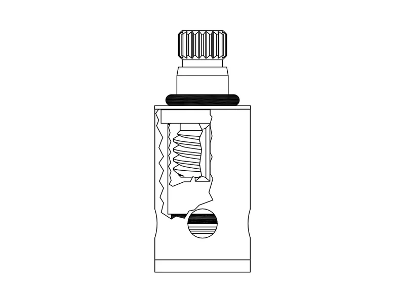 Helvex SH-0001 Replacement Stem Unit