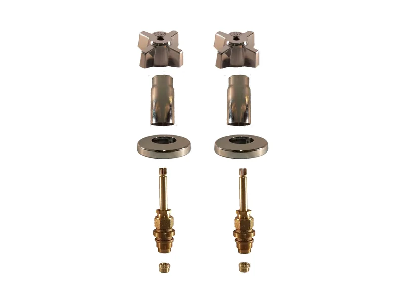 2-Valve Rebuild Kit for Sterling, Cross Handles with 407301 Stems