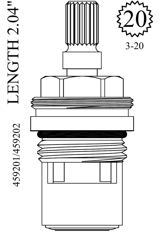 930011 Replacement Ceramic Disc Unit