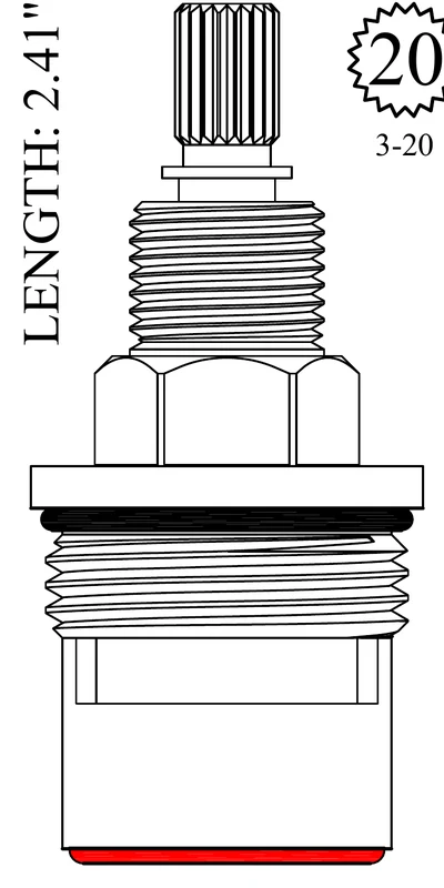 400961 Replacement Ceramic Disc Unit