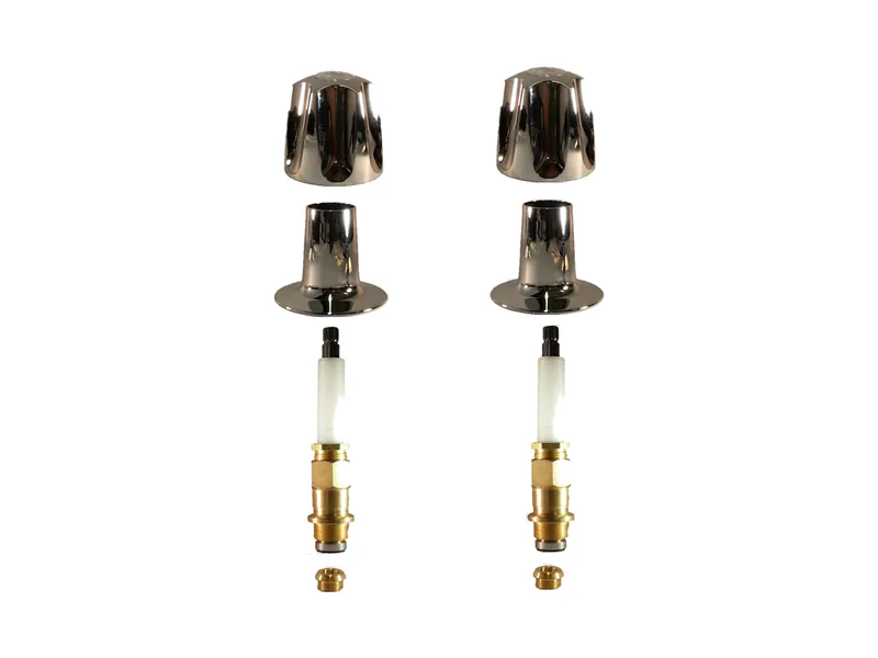 2-Valve Rebuild Kit for Arrowhead Brass, Knob Handles