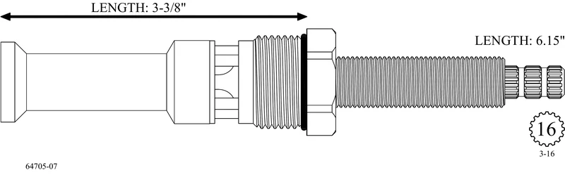 Harden 426411 Replacement Ceramic Disc Unit
