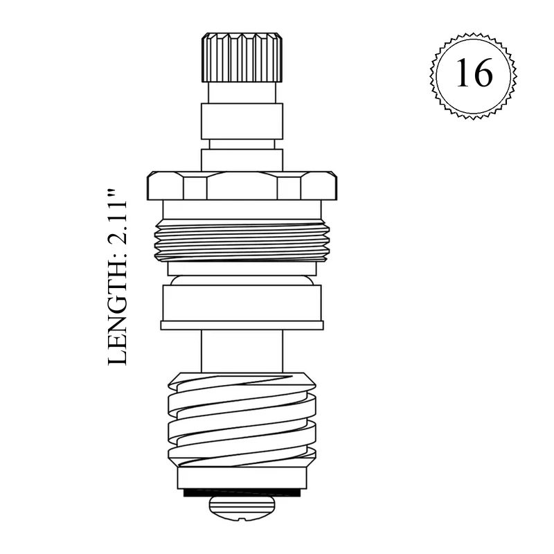American Standard 64702-07 Replacement Stem Unit