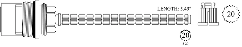 Dornbracht 422601 Replacement Ceramic Disc Unit