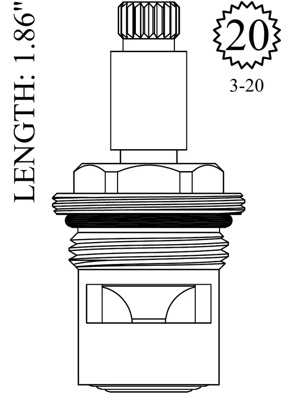 LF456271 Replacement Ceramic Disc Unit