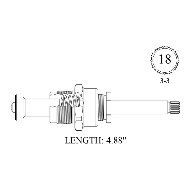 Stem Unit for A.y. Mcdonald