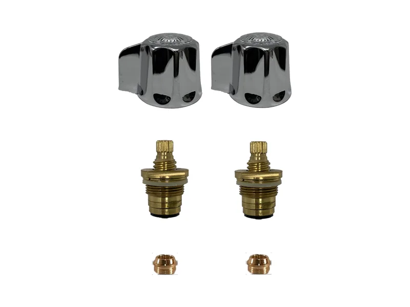 2-Valve Rebuild Kit for Gerber, Knob Handles with GE10724-LF Stems