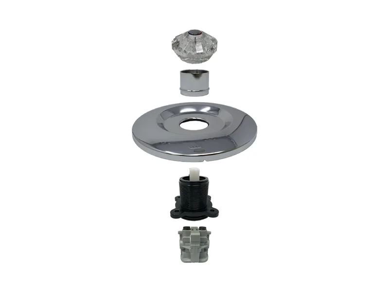 Single Valve Rebuild Kit for Pfister, Acrylic Handles with PP11697 Cartridge