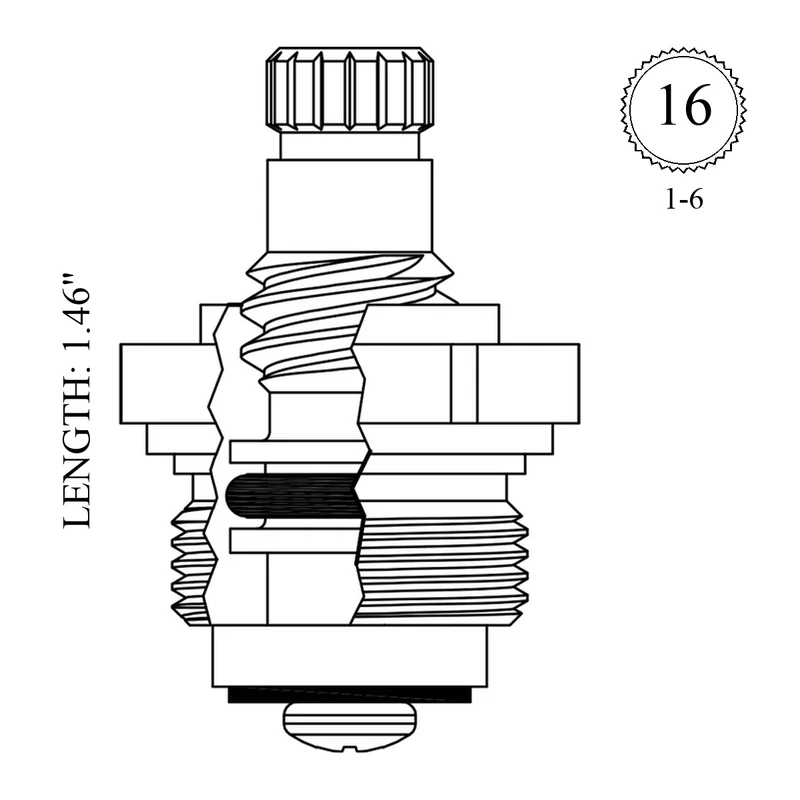 Sterling Faucet A8109 Replacement Stem Unit