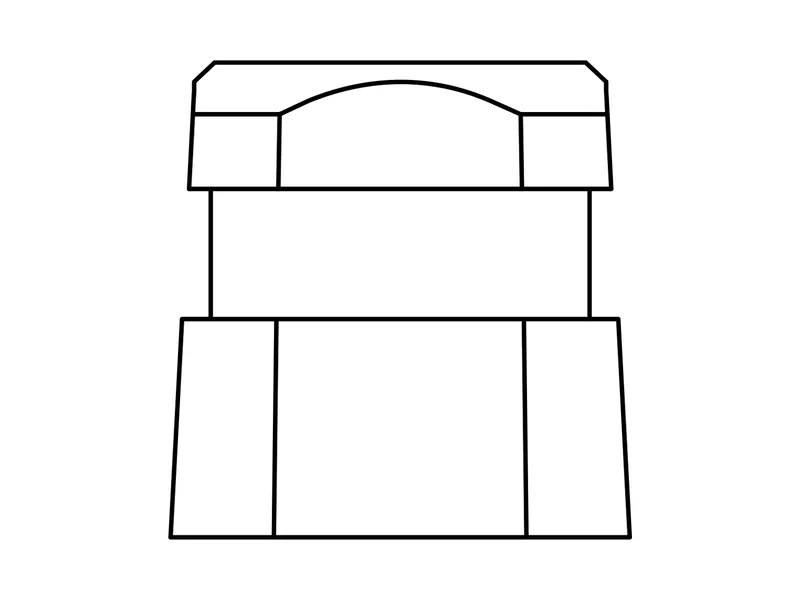 Universal Rundle 128070 Replacement Handle Adapter