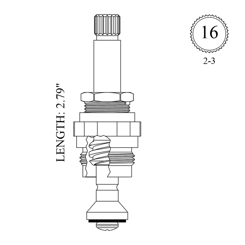 Sayco LF466091 Replacement Stem Unit