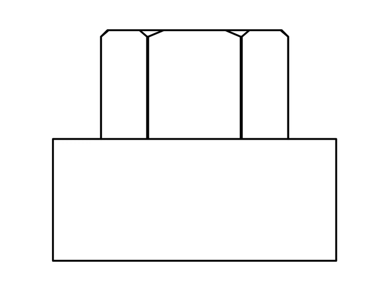 Universal Rundle 153690 Replacement Handle Adapter